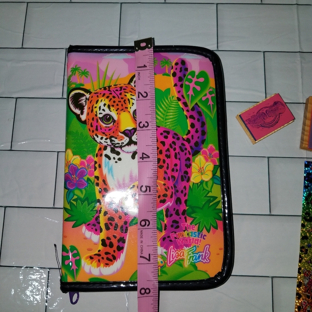 Lisa Frank Accessorized Binder Stamps Stickers - Picture 11 of 12